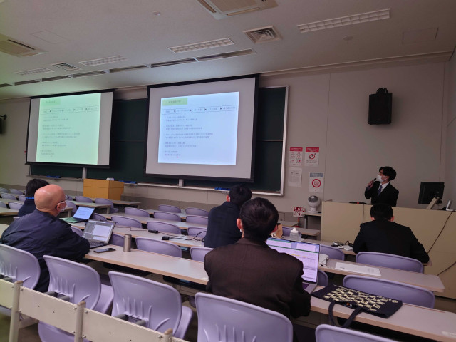 2022年度の修論発表会が開催されました